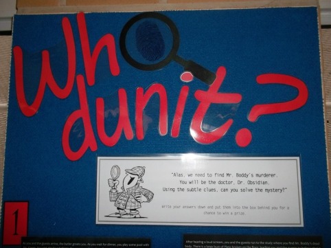 Who dunit?